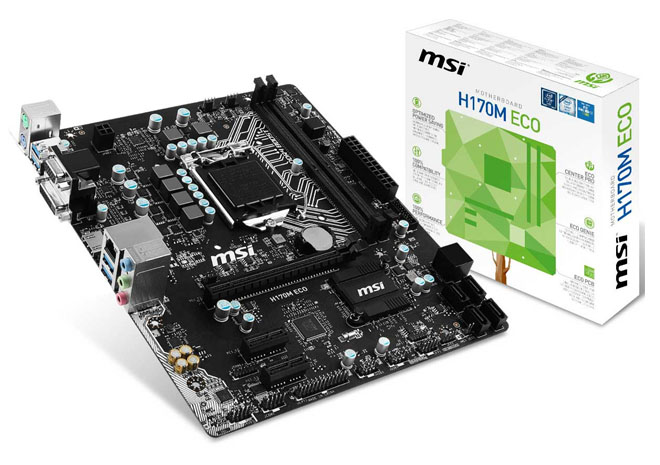 MSI تطلق سلسلة لوحات ECO LGA 1151