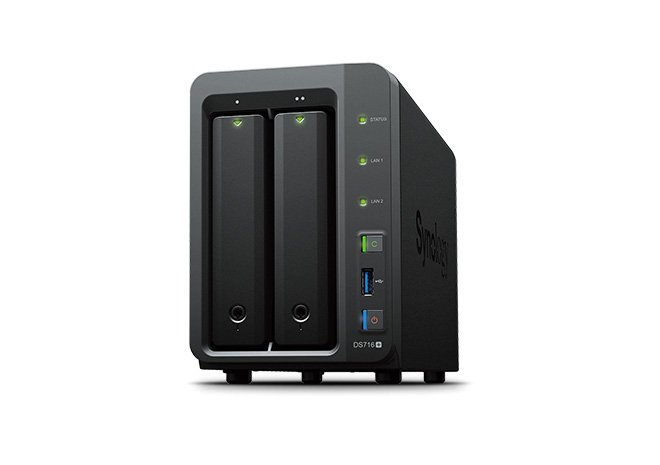 Synology تطلق وحدة تخزين شبكي DS716+ NAS