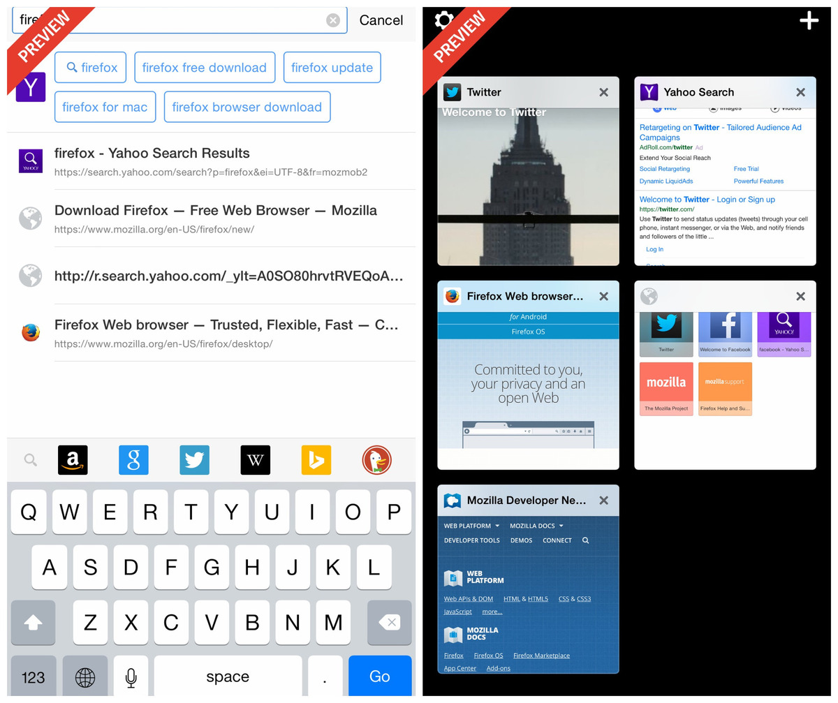 موزيلا تضع اللمسات الأخيرة على متصفح فايرفوكس لنظام iOS