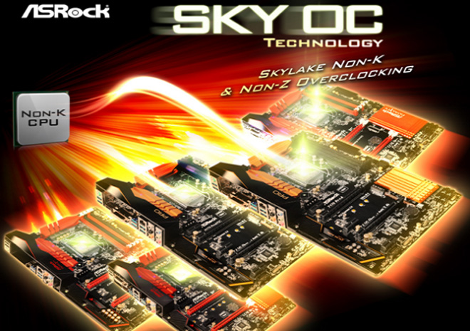 كسر سرعة معالجات Intel non K ممكن مع تقنية ASRock SKY OC!