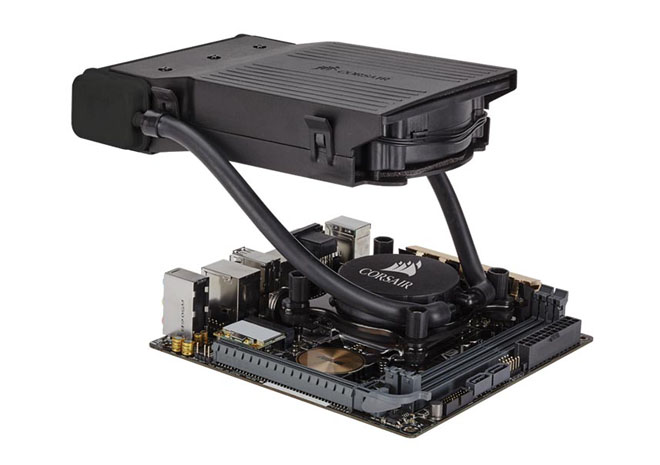 شاهد أول مشتت مائي للوحات Mini-ITX من Corsair!