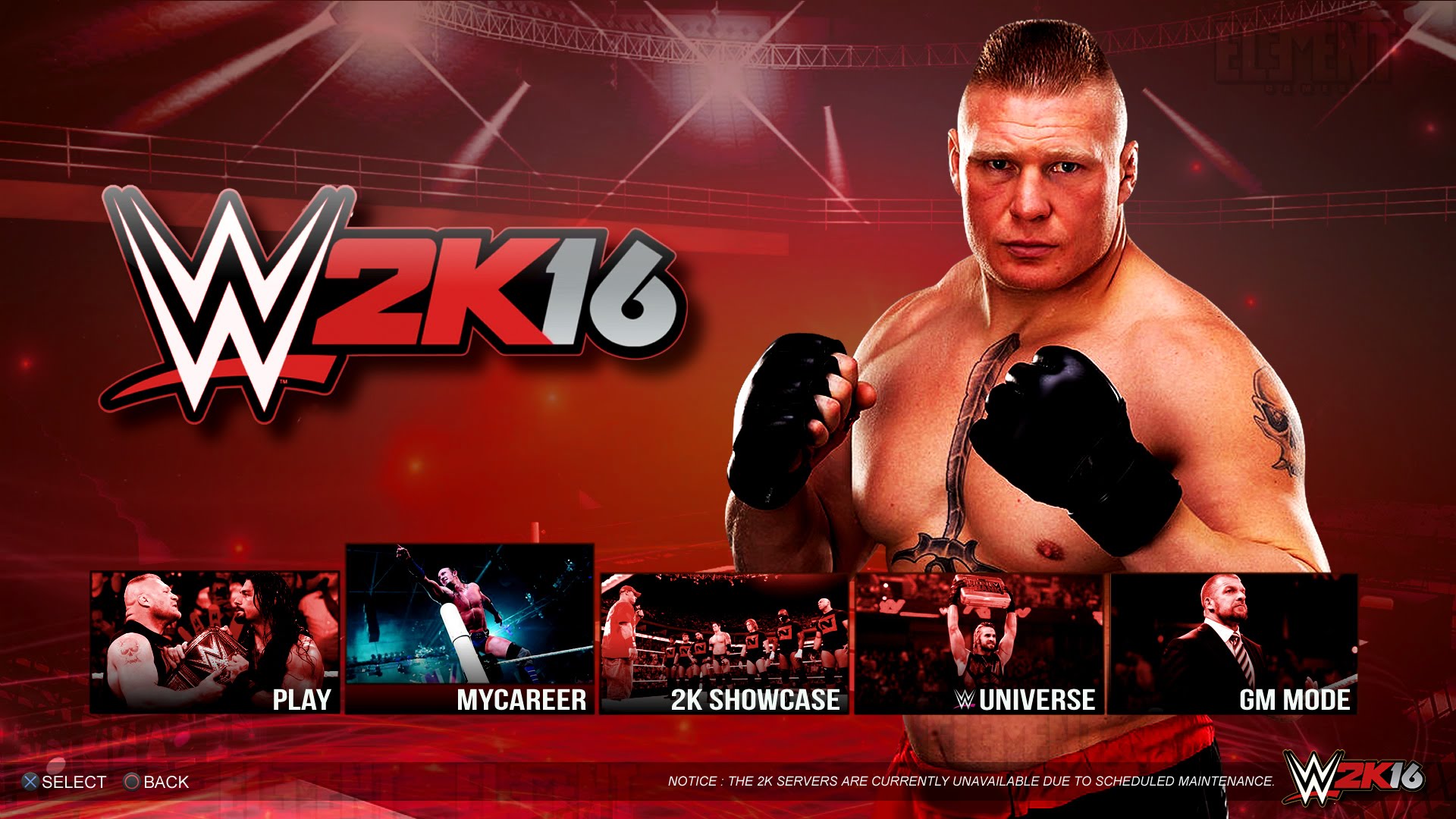 وأخيرررررراً لعبة المصارعة الحرة WWE 2K16 قادمة لمنصة PC