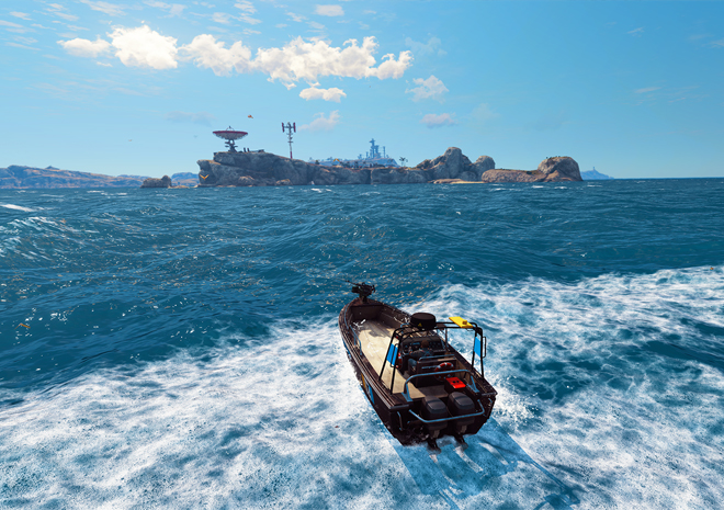 شاهد مؤثرات WaveWorks لمحاكاة المياه مع Just Cause 3