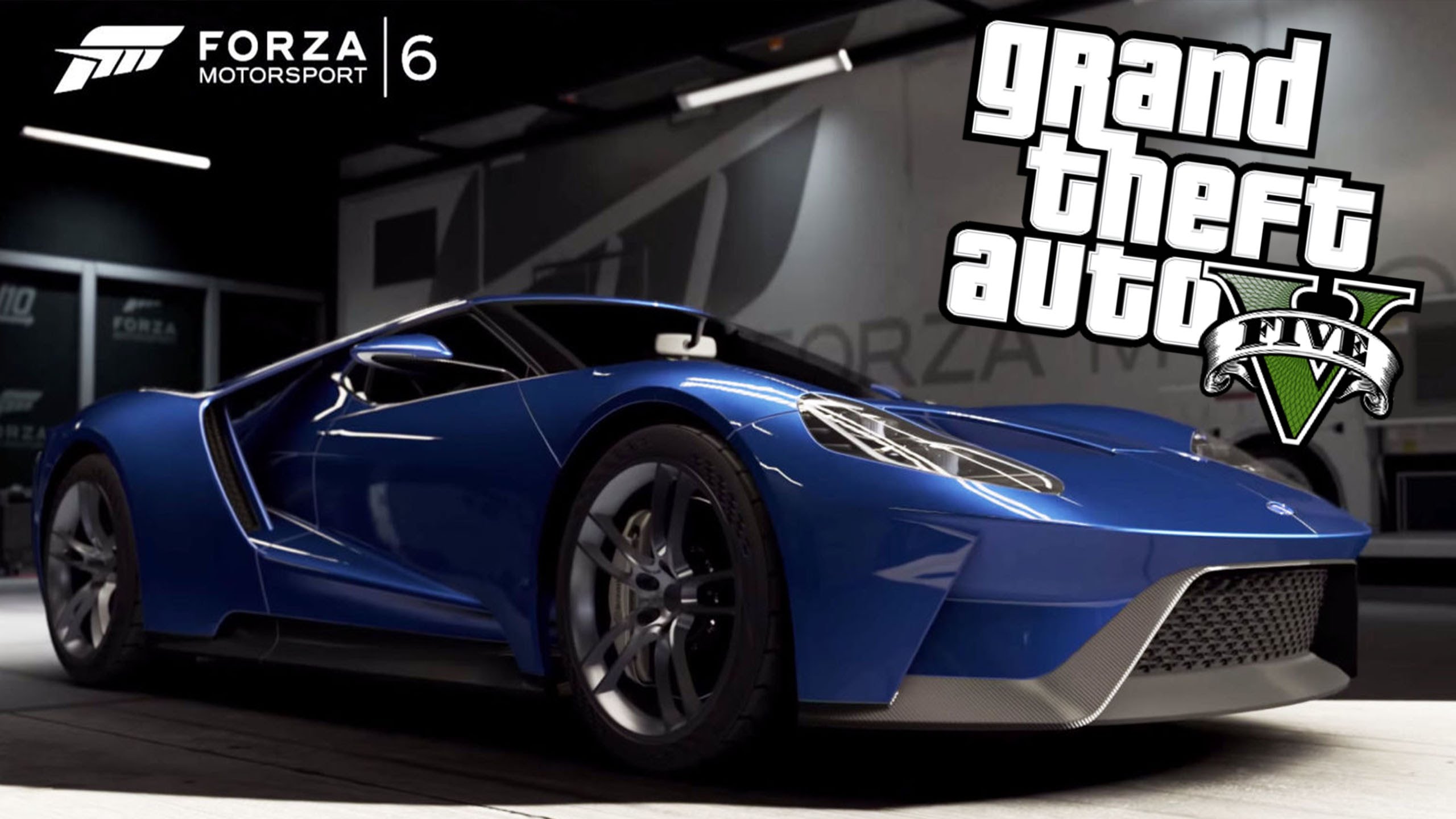 إعادة إخراج عرض إطلاق لعبة السباقات Forza 6 على طريقة GTA V