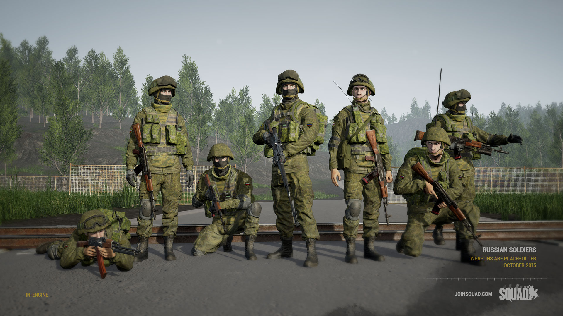 متطلبات تشغيل حصرية PC لعبة Squad التى تدعم 50 لاعب ضد 50