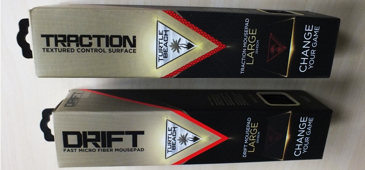 مراجعة عتاد الألعاب Turtle Beach Grip 500 & Mouse Pads Drift & Traction