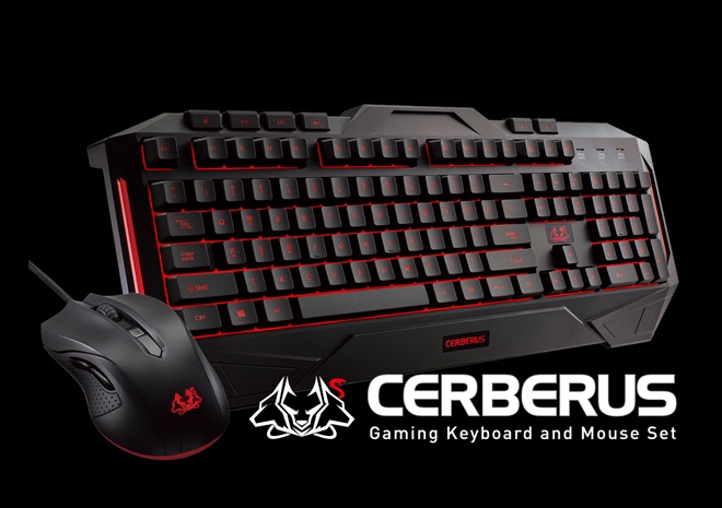 ASUS تعلن عن سلسلة Cerberus Gaming لجمهور الاعبين