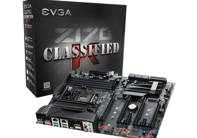 EVGA تكشف عن لوحة Z170 Classified-K