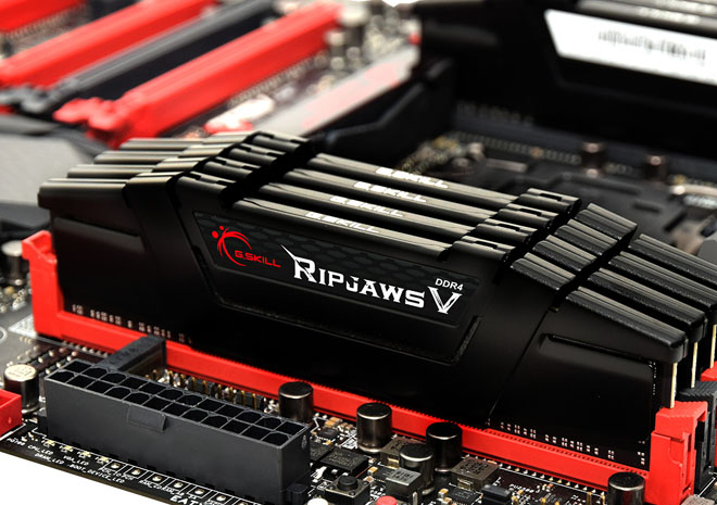 G.Skill تطلق مجموعة ذاكرة 128GB DDR4 RipJaws V بتوقيت أسرع