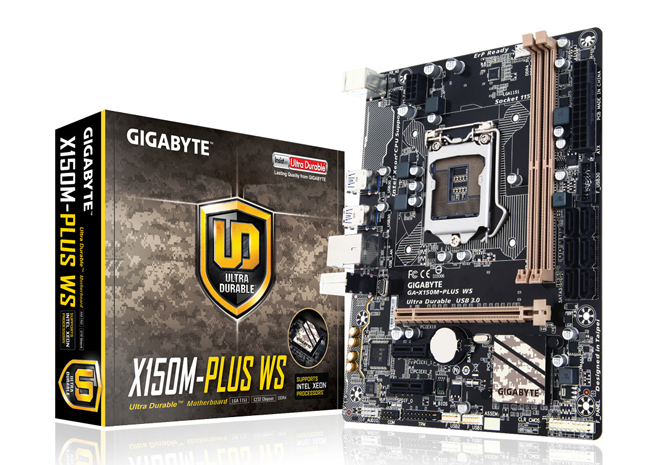 GIGABYTE تدشن 5 لوحات جديدة بشريحة Intel C236/C232