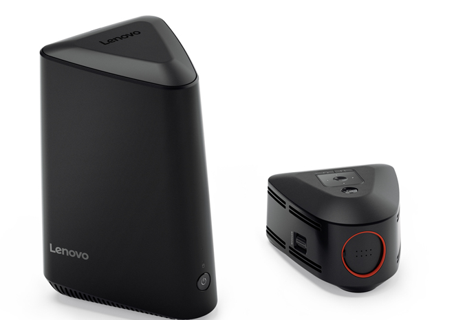 Lenovo Ideacentre 610s أصغر حاسوب يتضمن بروجكتر