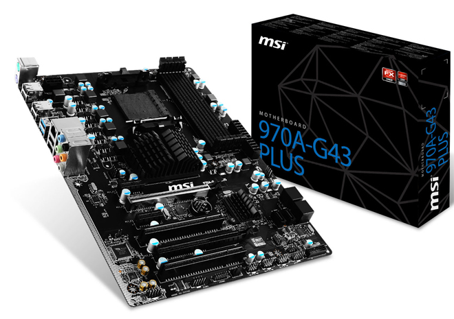 MSI تقدم لوحة 970A-G43 Plus بسوكيت +AM3