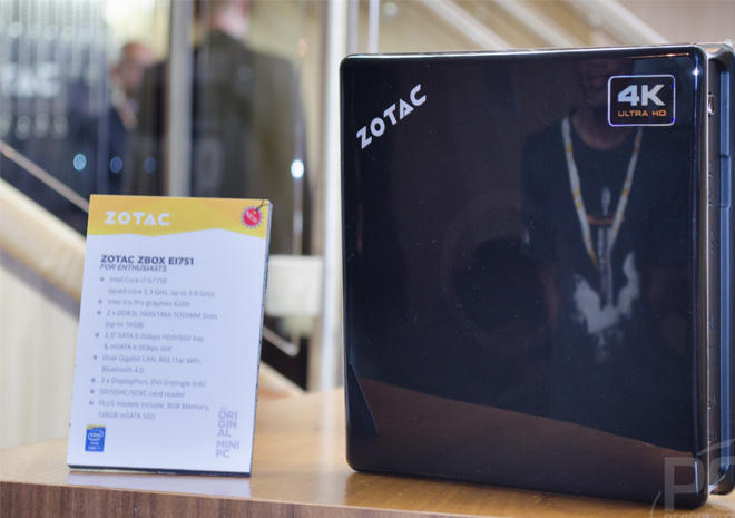 ZOTAC تشارك بمعرض CES 2016 بحاسوب صغير يدعم دقة 4K