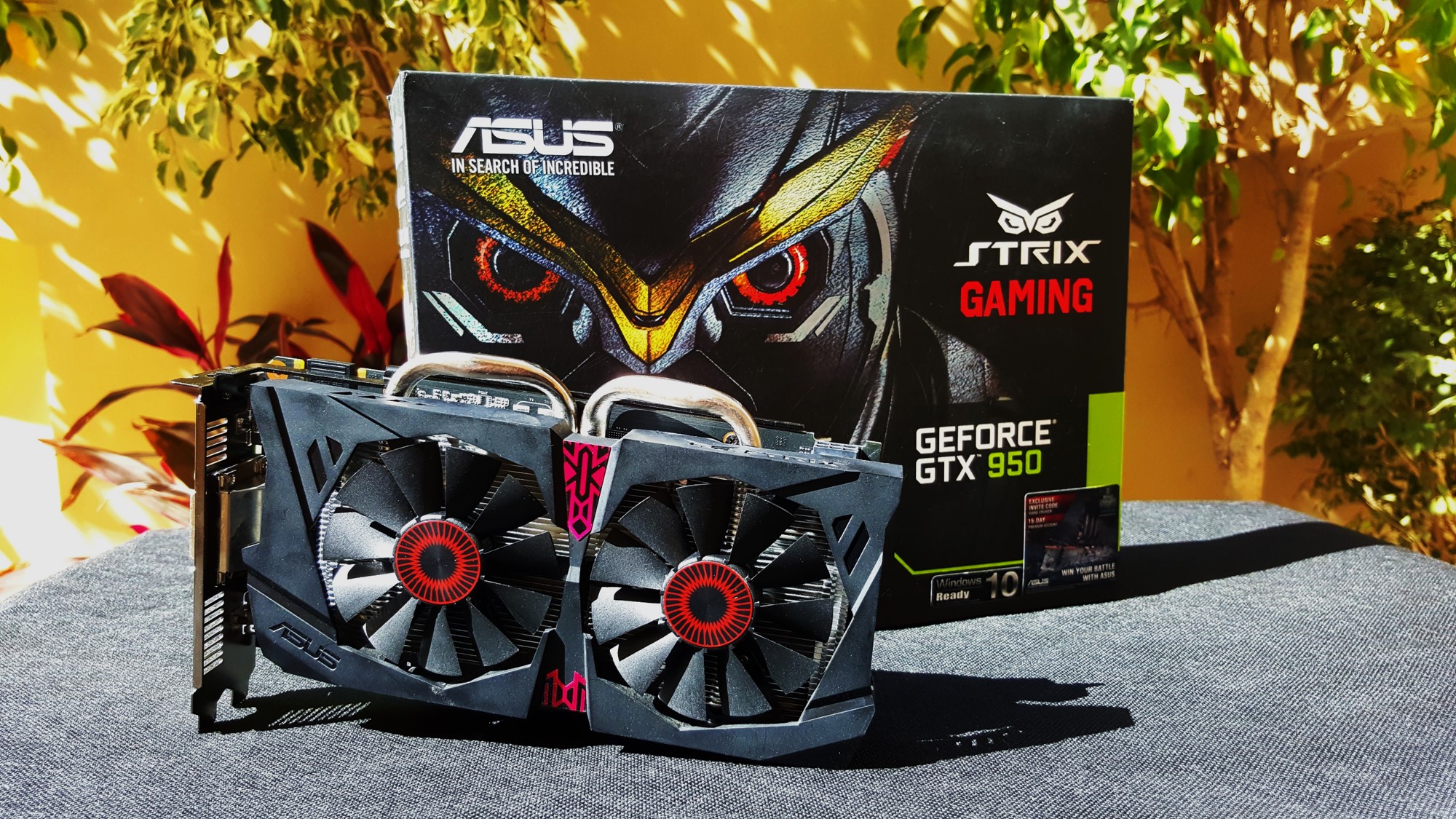 مراجعة البطاقة الرسومية ASUS GTX 950 Strix Gaming
