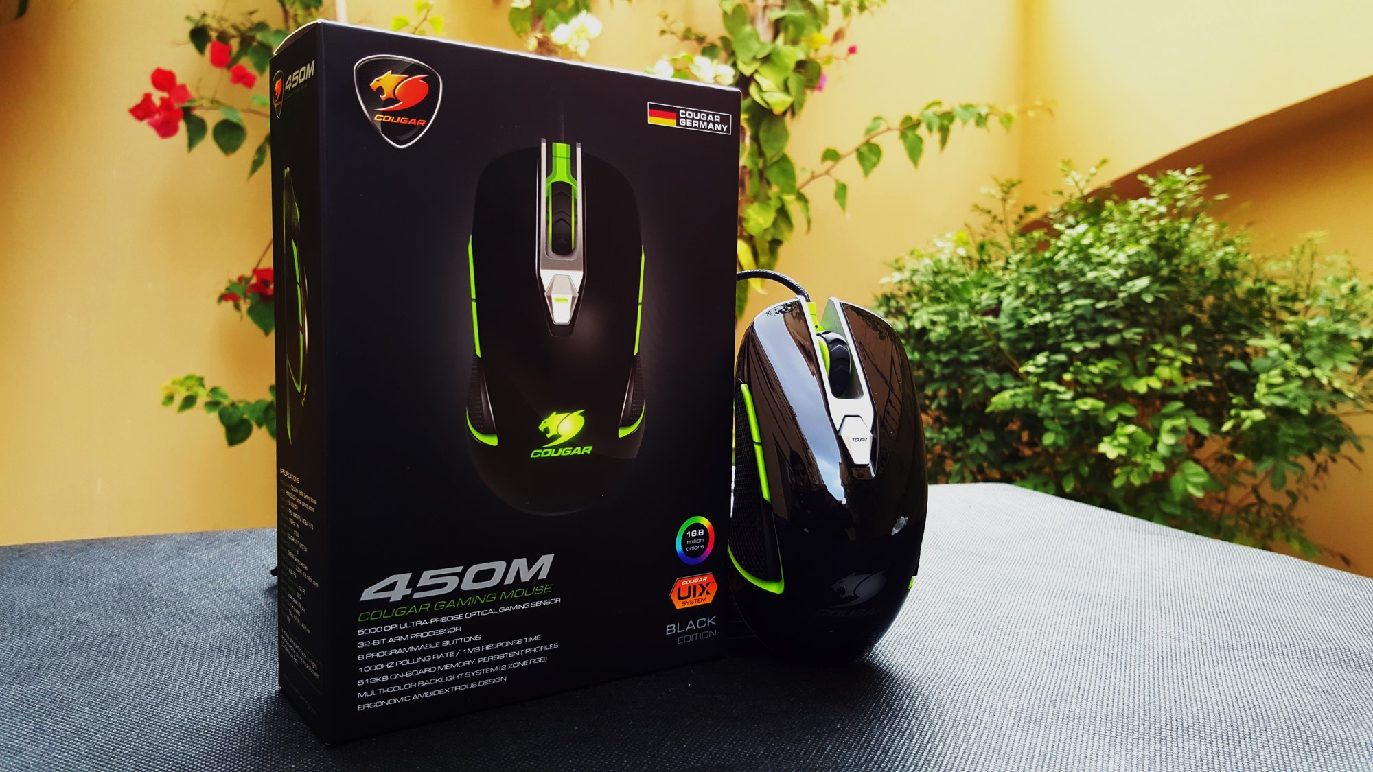 مراجعة فأرة الالعاب المميزة Cougar 450M Gaming Mouse