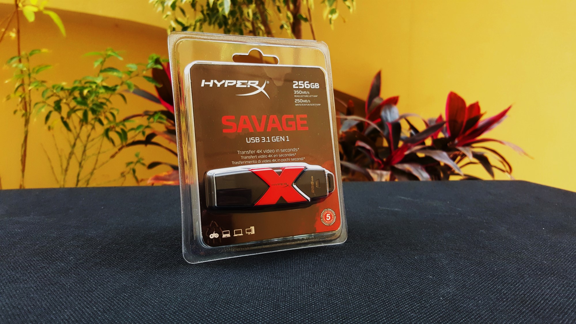 مراجعة ذاكرة الفلاش Kingston HyperX Savage 256GB USB3.1