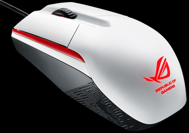 ASUS ROG تعلن عن ماوس Sica أبيض اللون والموجه للاعبين