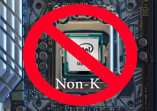 إنتل: قل وداعاً لكسر سرعة معالجات Non-K Skylake بعد اليوم