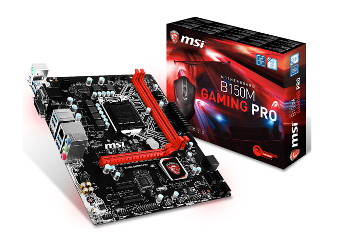 MSI تعلن عن لوحة B150M Gaming Pro