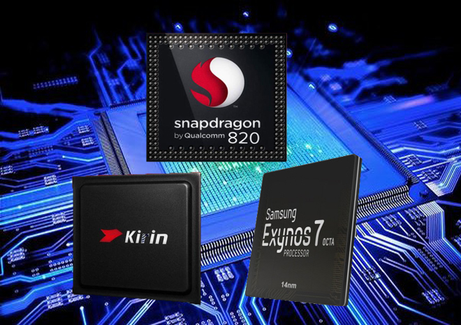 من هو الأقوى بين هذه الشرائح Snapdragon 820/Kirin 950/Exynos 7420؟
