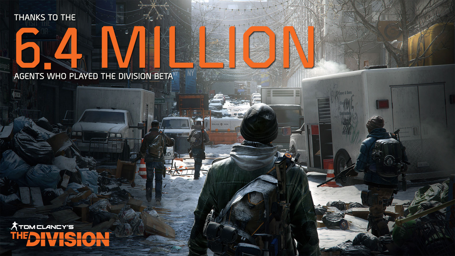 أكثر من 6.4 مليون لاعب قاموا بتجربة بيتا لعبة The Division