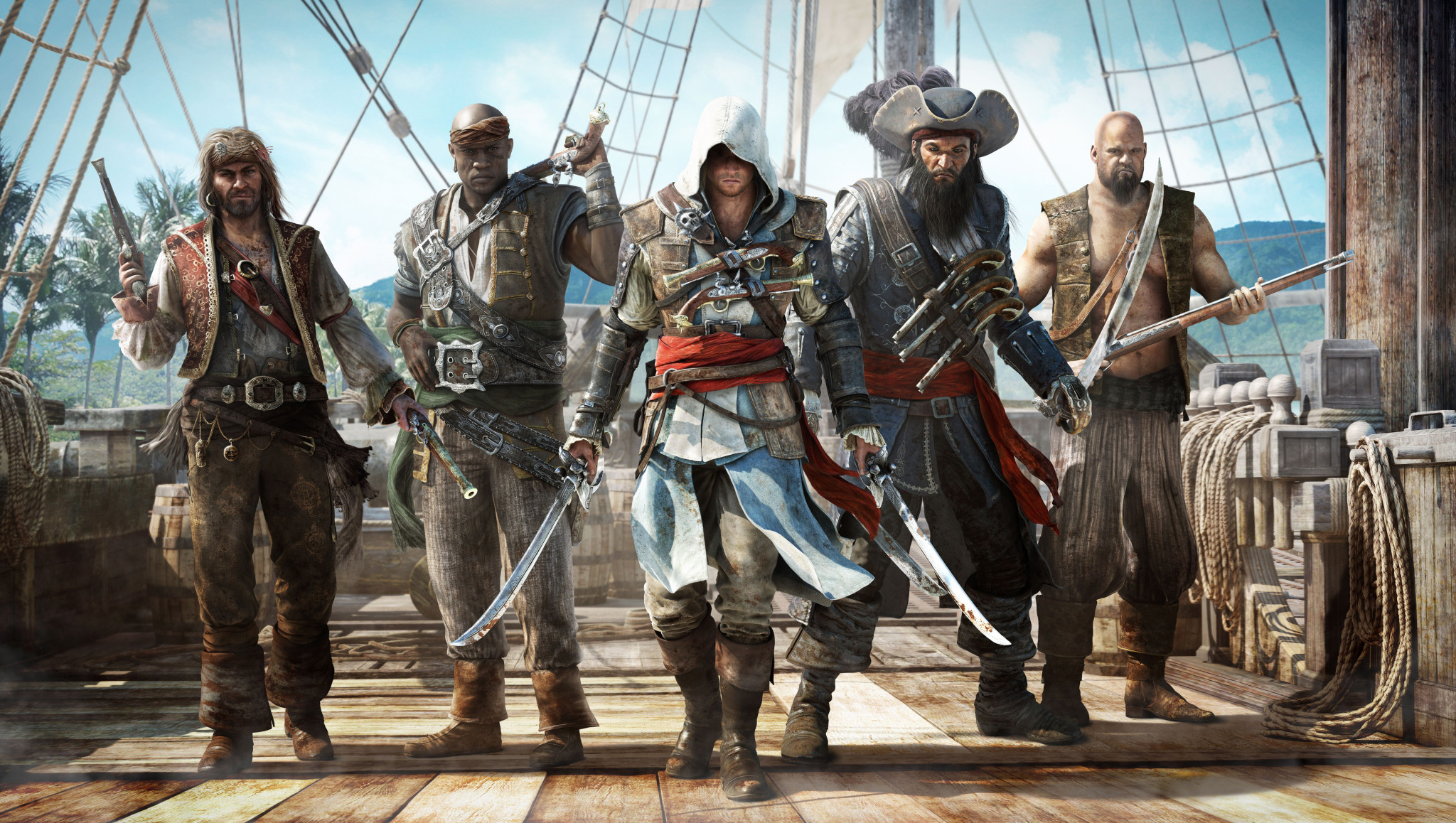 يوبي سوفت تتهم Naughty Dog لسرقة رسمة فنية من لعبة AC Black Flag