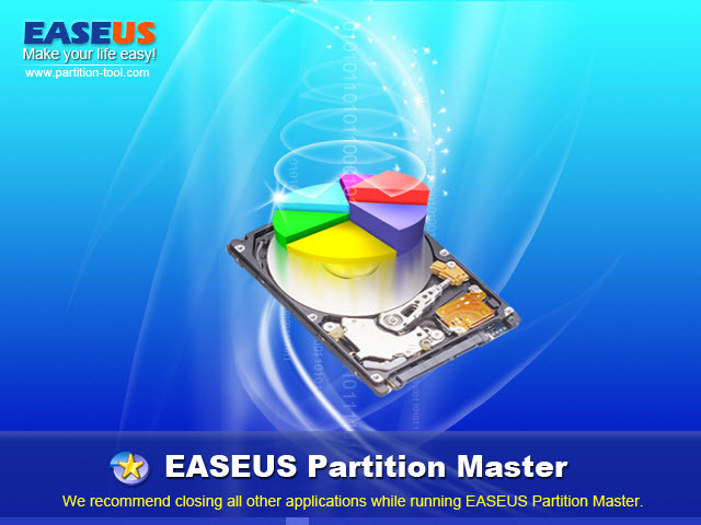 EaseUs Partition Master لإدارة القرص الصلب بشكل كامل