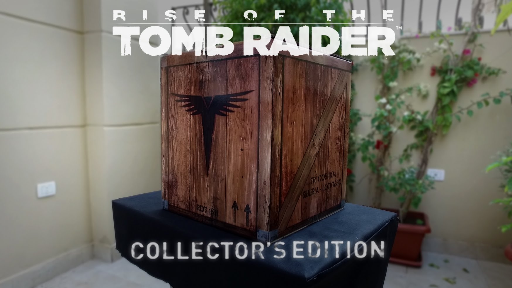 بالفيديو انبوكسنج لصندوق نسخة المجمعين للعبة Rise of The Tomb Raider