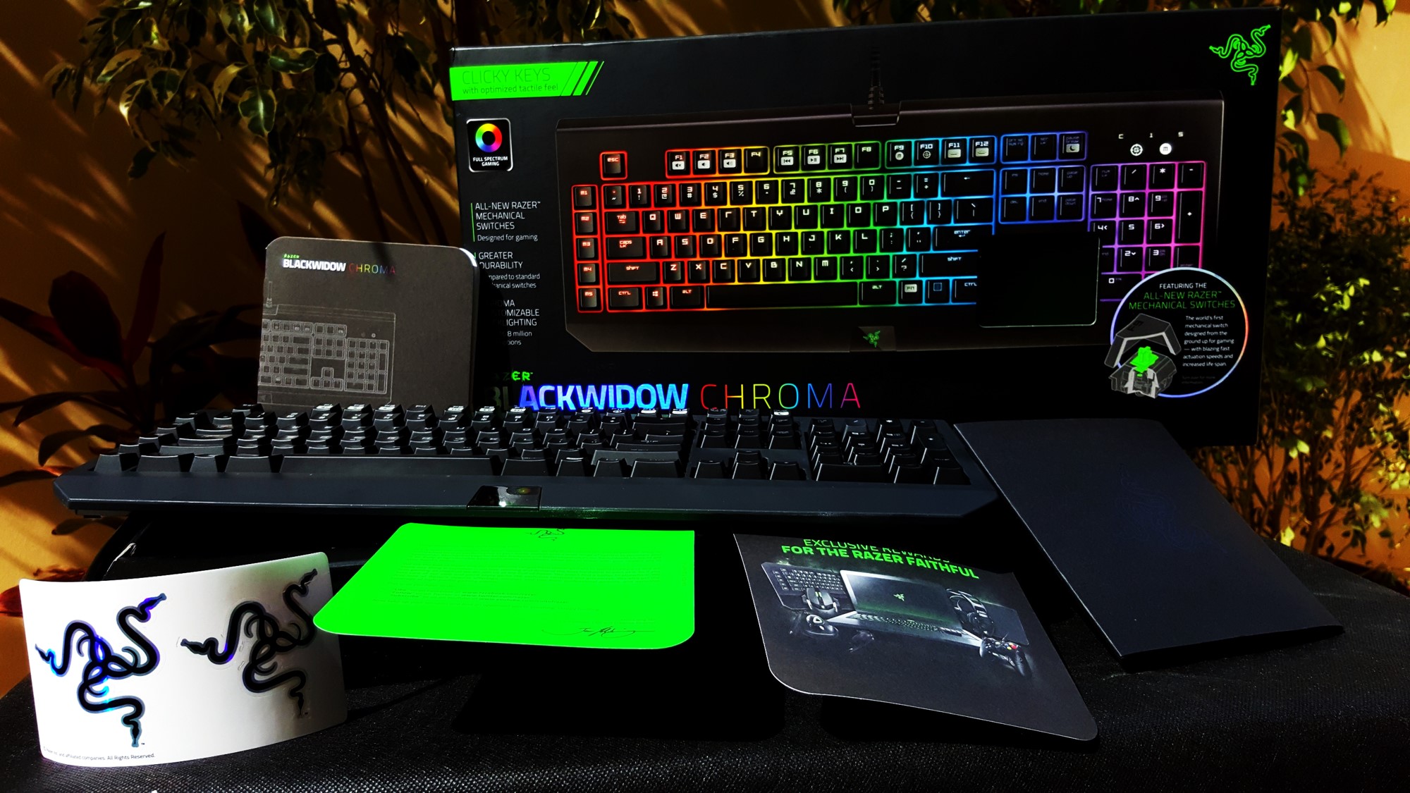مراجعة لوحة المفاتيح الميكانيكية المميزة Razer BlackWidow Chroma