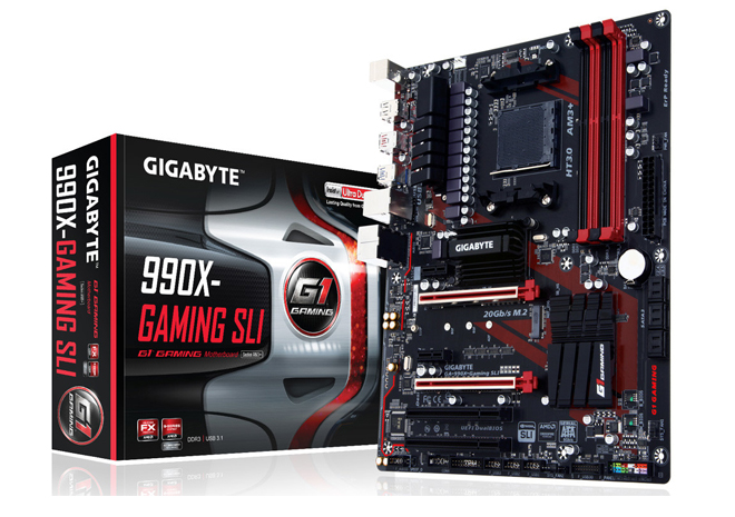 جيجابايت تدشن لوحة 990X-Gaming SLI الداعمة لتعدد البطاقات الرسومية
