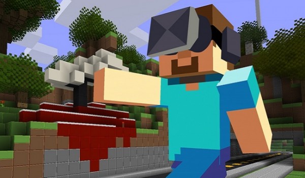 Minecraft ستكون متاحة على نظارة Samsung Gear VR
