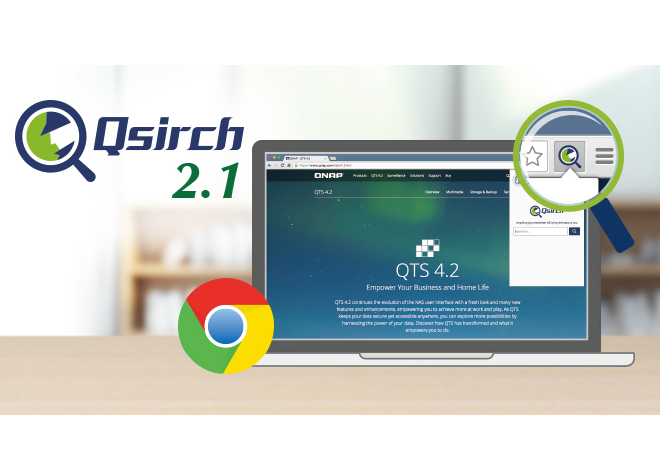 QNAP تعلن عن تحديث تطبيق Qsirch 2.1 مع Qsirch Helper