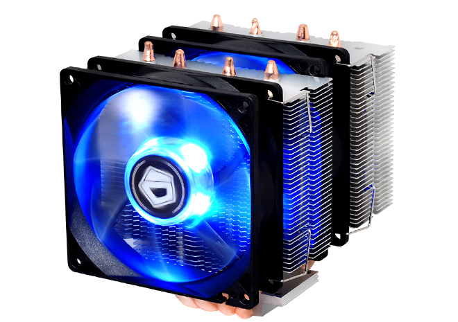 ID-Cooling تستعرض عضلاتها مع المشتت الهوائي SE-904 Twin