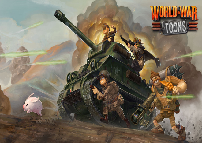 لعبة World War Toons ستصل لنظارة Oculus Rift و PSVR