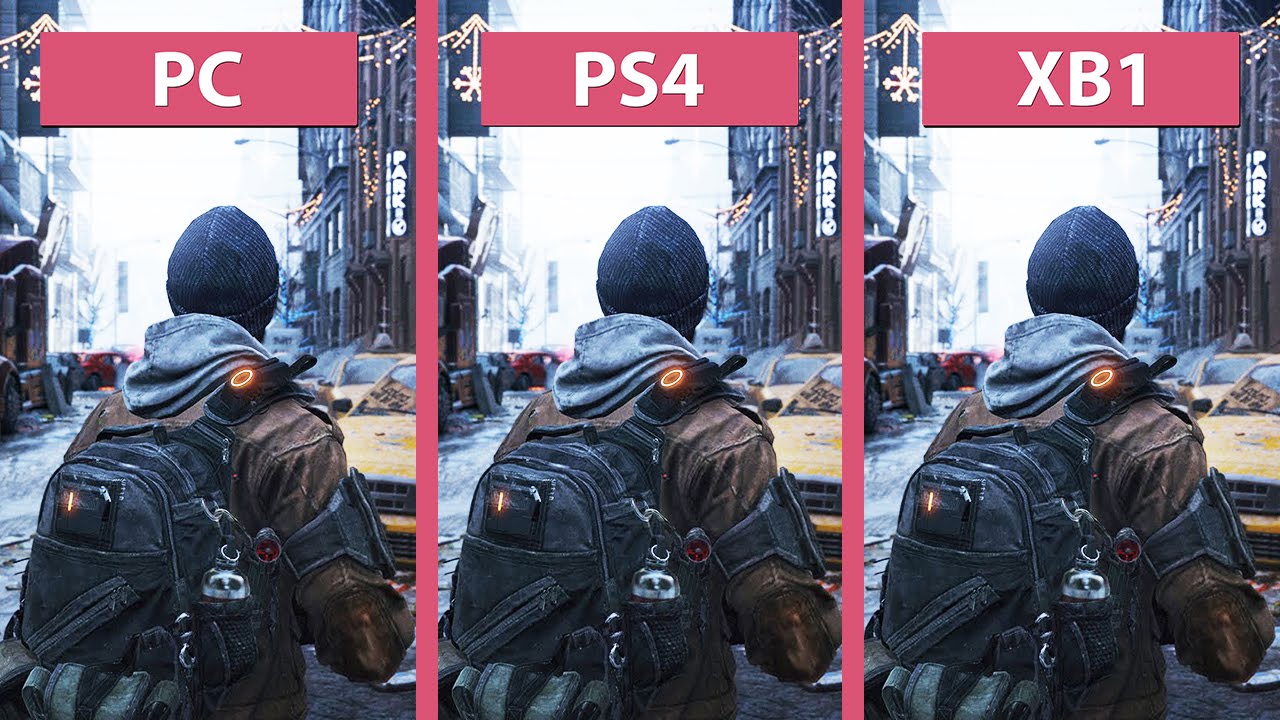 بالفيديو مقارنة لرسوميات The Division على PC & Xbox One & PS4