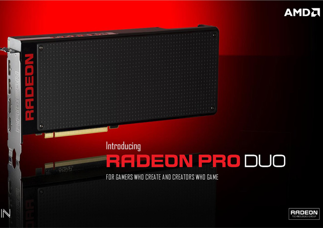 إطلاق بطاقة Pro Duo في 26 أبريل وبطاقات R9 490X/490 في شهر يونيو