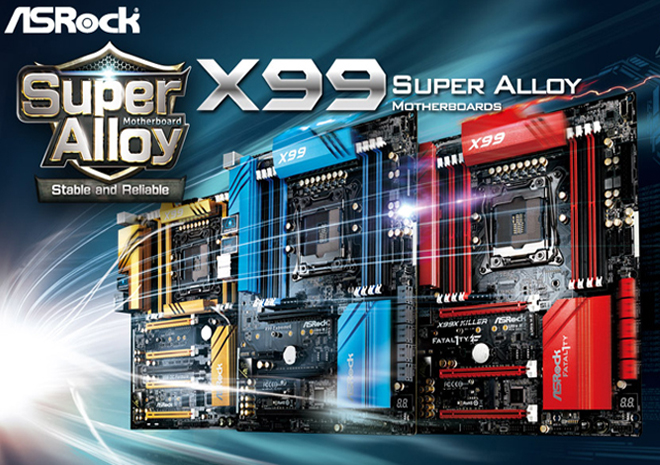 ASRock: لوحاتنا بشريحة X99 جاهزة أيضاً لتشغيل معالجات Broadwell-E