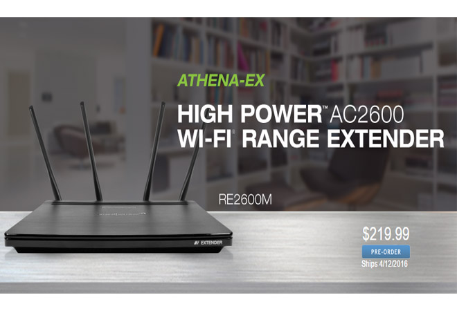 ATHENA-EX موسع المدى الاكثر قوة والقادر على تقديم تغطية إضافية تصل الى 1300 متر مربع!