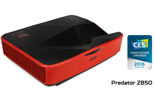 Acer Predator Z850 Gaming أول بروجكتر من نوعه موجه بشكل خاص للاعبين!