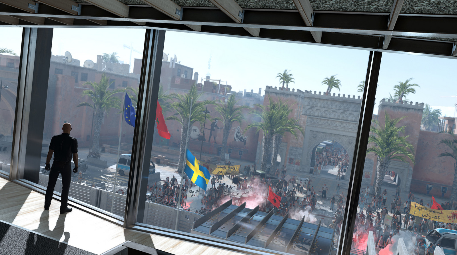 شاهد أول عرض بزاوية 360 درجة للحلقة الثالثة للعبة Hitman بالمغرب