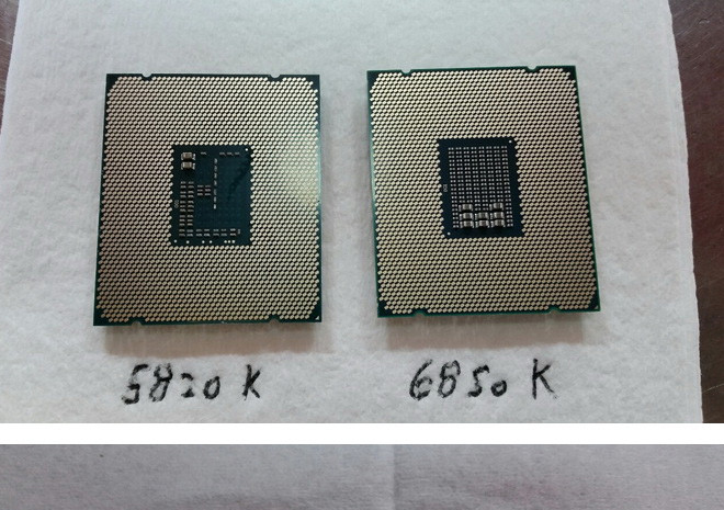 شاهد اولى الصور للمعالج سداسي النواة إنتل Core i7-6850K مع بعض الاختبارات