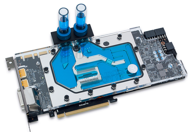 بلوك مائي خاص من EK لبطاقة جيجابايت GTX 980 Ti XTREME GAMING