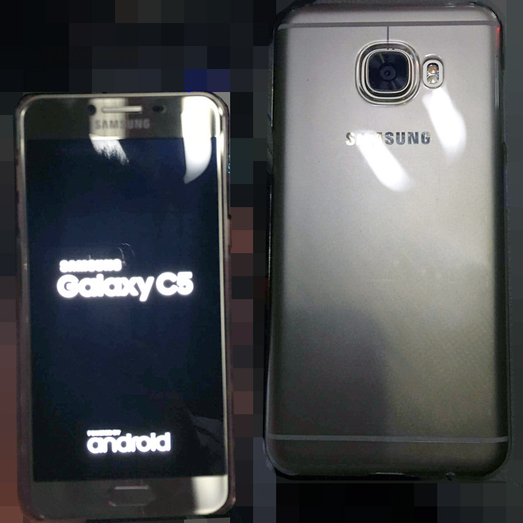 تسريب صور هاتف الفئة المتوسطة Galaxy C5