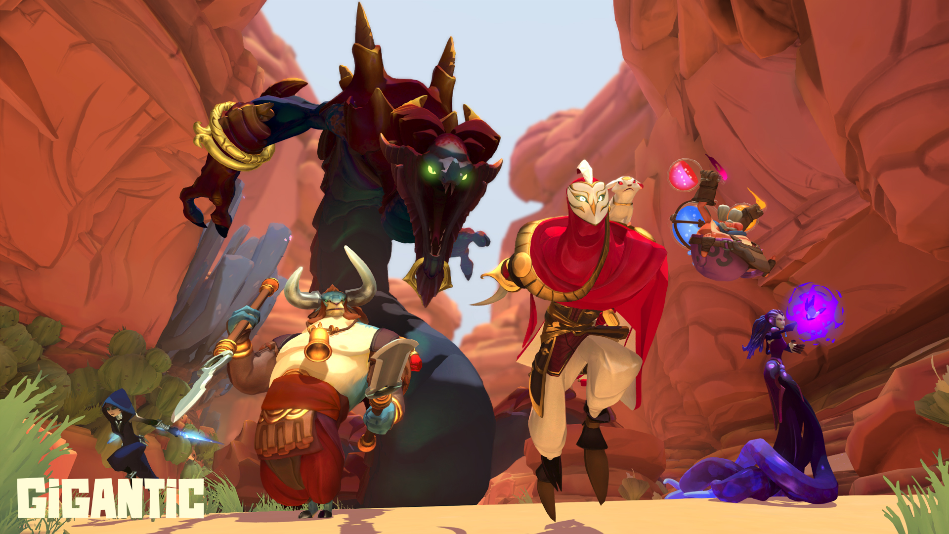وأخيراً اللعبة المنتظرة Gigantic لم تعد حكراً لنظام ويندوز 10