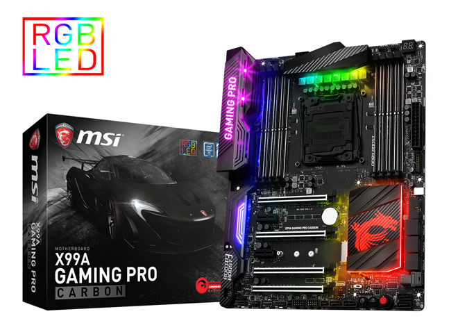 لوحة MSI X99A GAMING PRO CARBON أول من يستخدم منفذ USB 3.1 Type-C