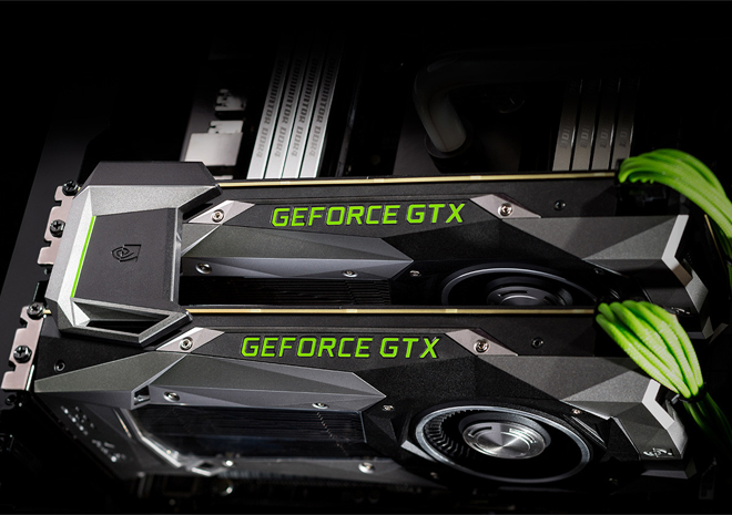 انفيديا ستركز مع بطاقات Pascal على حلول 2way SLI فقط