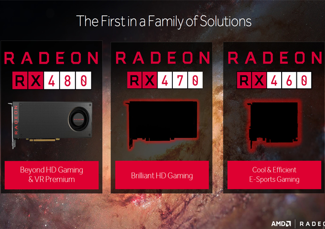 AMD تعلن رسمياً عن بطاقة RX 470 و RX 460 من معمارية Polaris