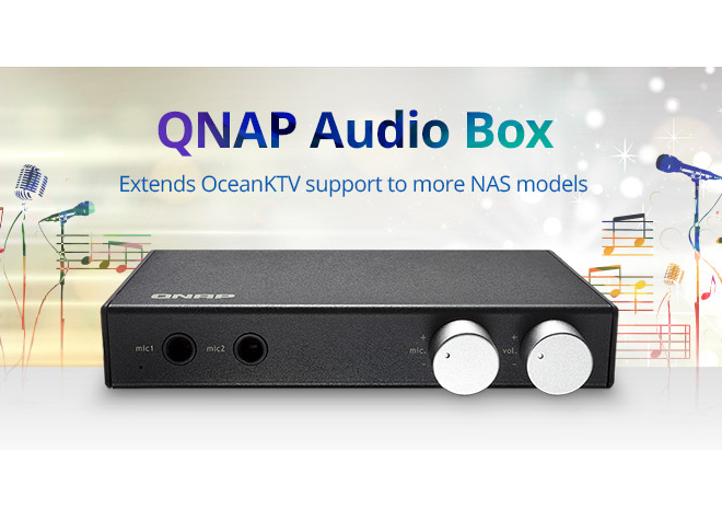 QNAP تطلق جهاز Audio Box لدعم المزيد من وحدات NAS