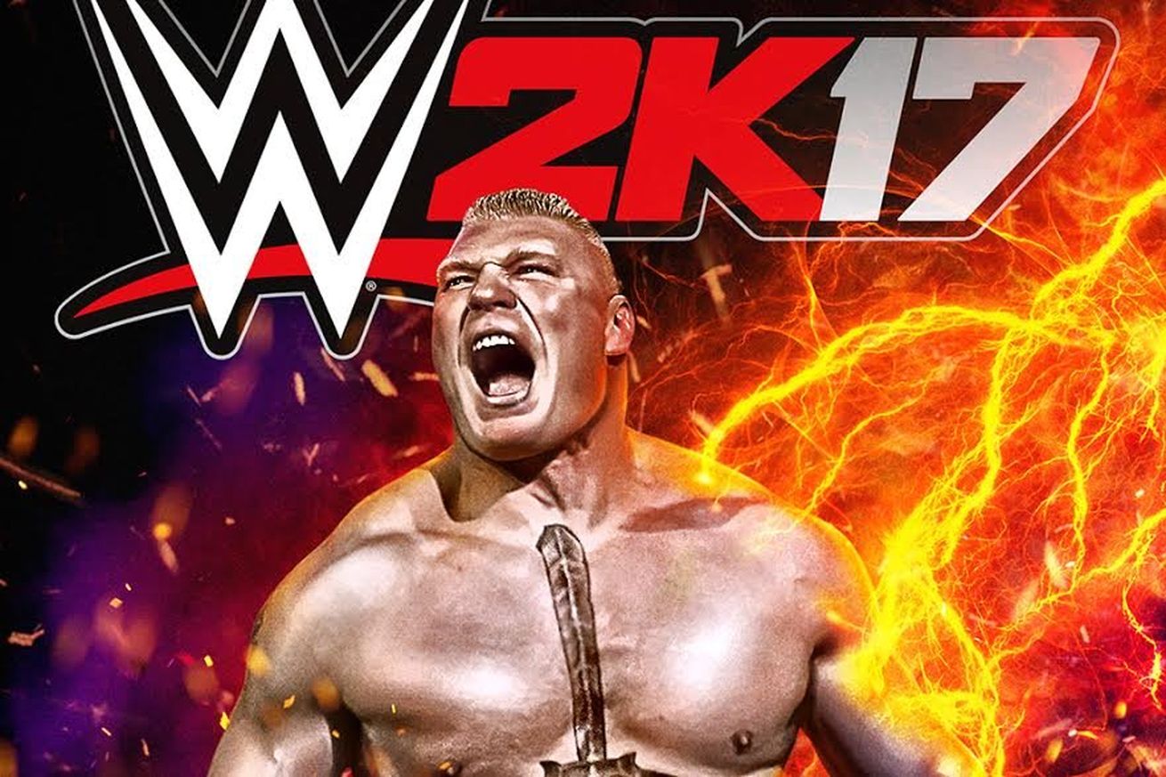 للمرة الأولى بروك ليسنر هو الواجهة الرسمية لغلاف لعبة WWE 2K17