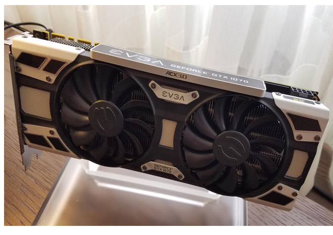 Computex16: بطاقة EVGA GTX 1070 SuperClocked تبتسم للكاميرا